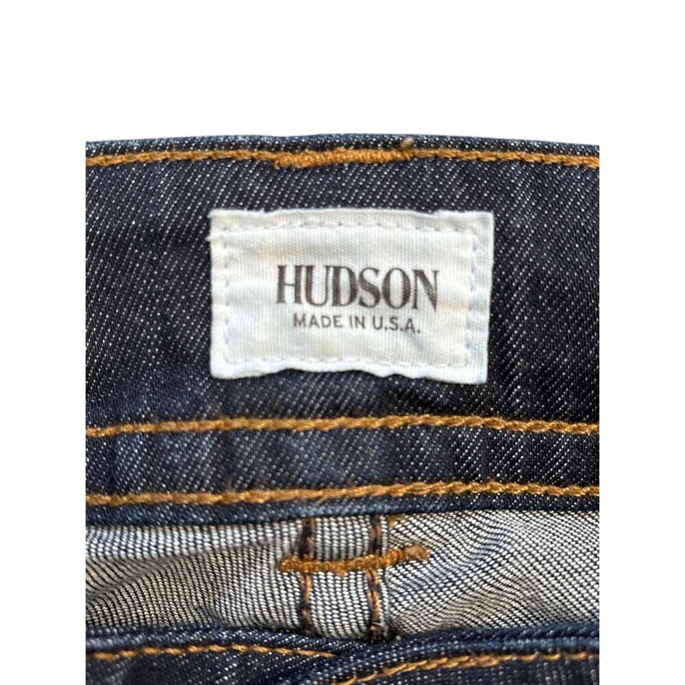 Hudson Jeans Womens 27 Blue Bootcut Stretch Made in USA Flap Pockets Denim - Picture 5 of 11
